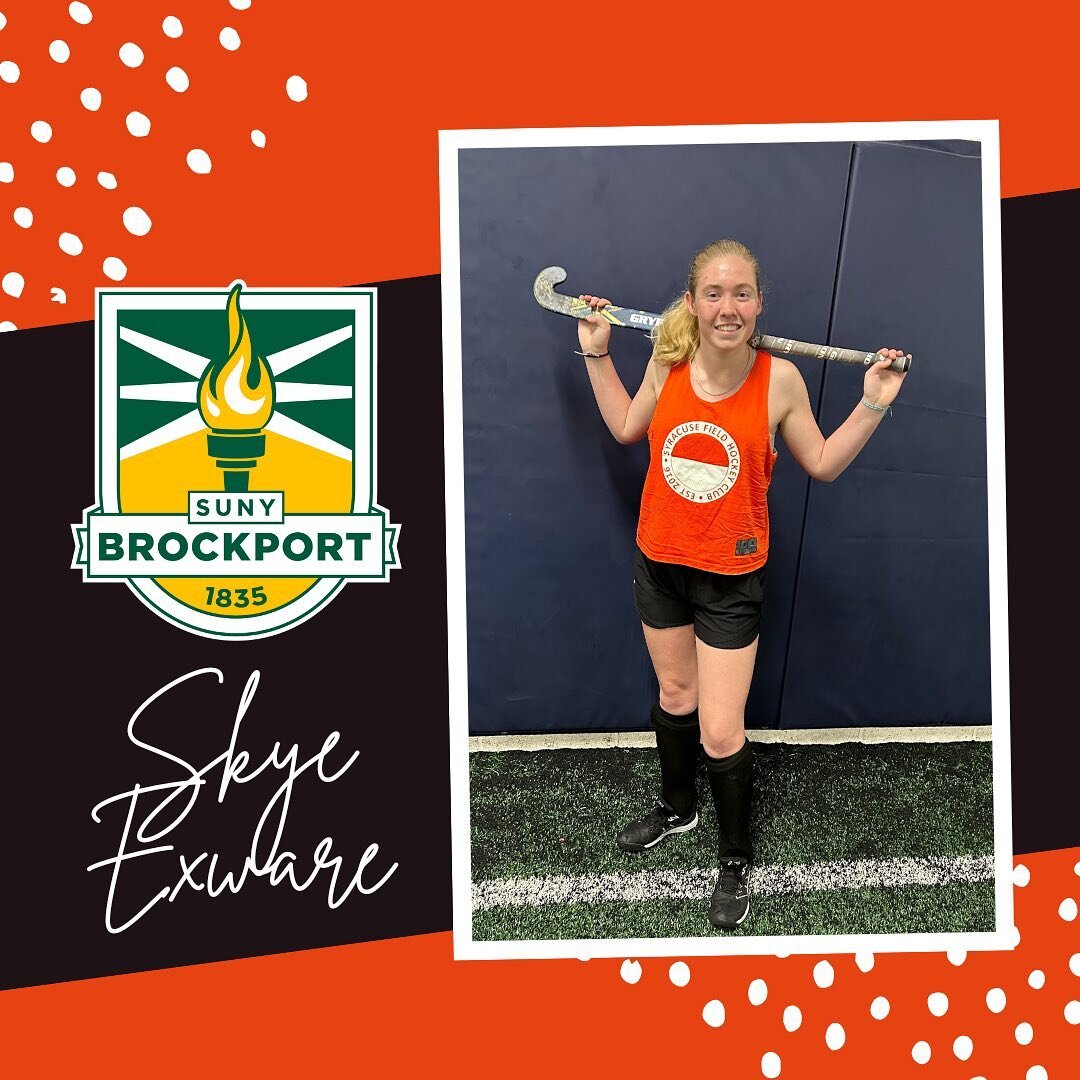 ✨Senior Spotlight✨

Today spotlight is Skye Exware! Check out where she is heading this fall and why she loves playing field hockey 

✨ How many years have you been playing field hockey (club and for your school)?

🏑 4 years for club and 6 years for