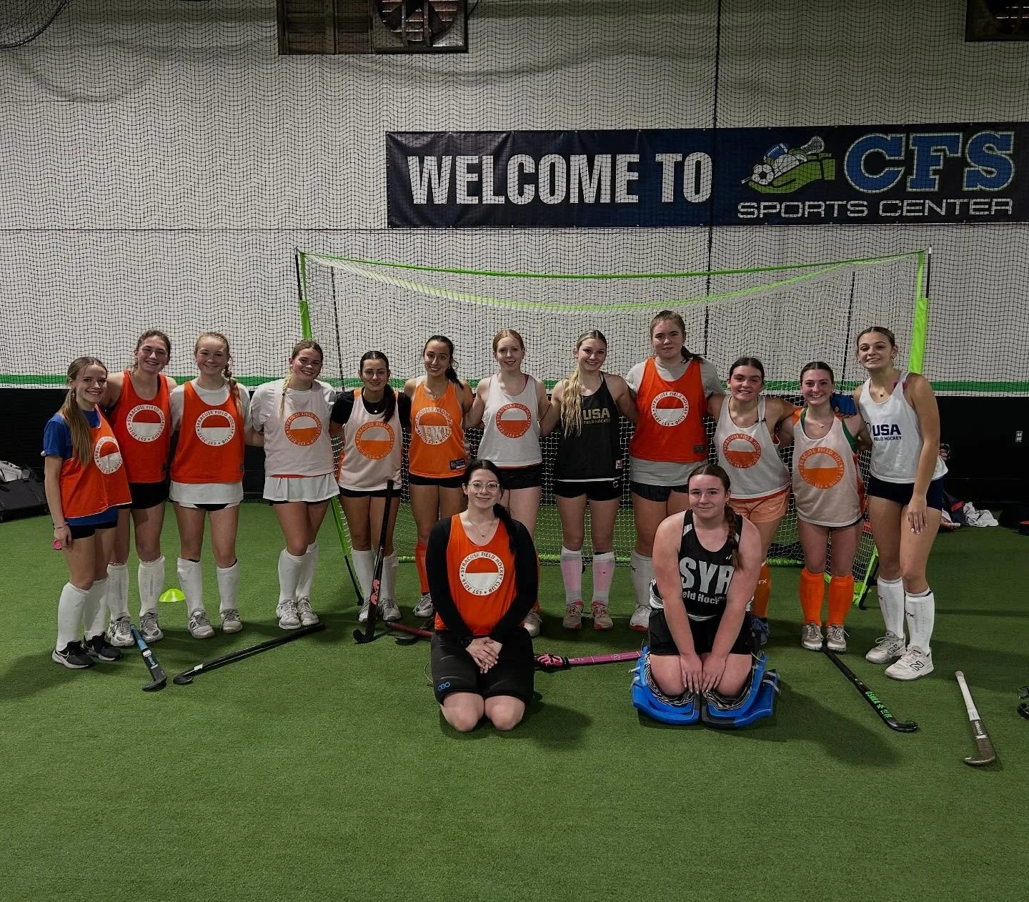 Our Winter Clinic was a success! Thanks for all the players who participated!! 🏑🤍