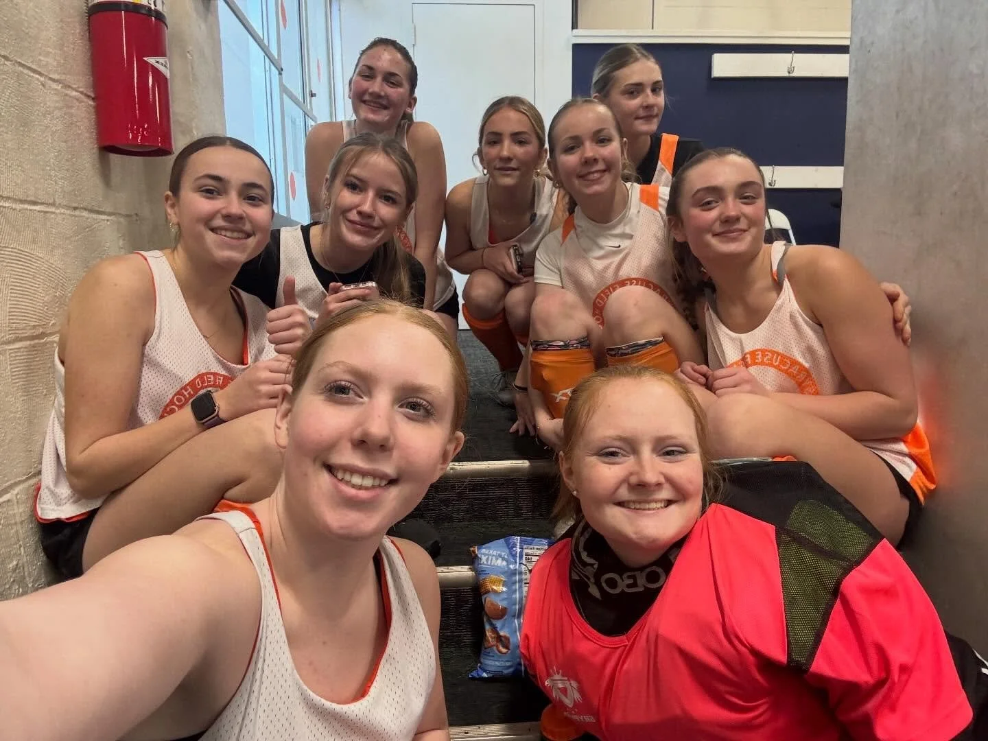 U19 Playday!! We are so proud of each player! We saw great improvement, intensity and growth today!! 🏑🤍🧡

Thanks @rnyfhc for playing us!!