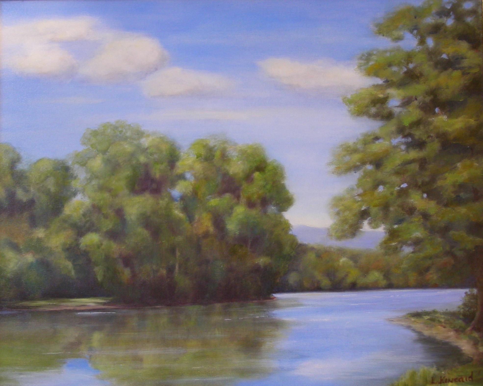 Shenandoah River; oil on canvas; 18 x 24; SOLD
