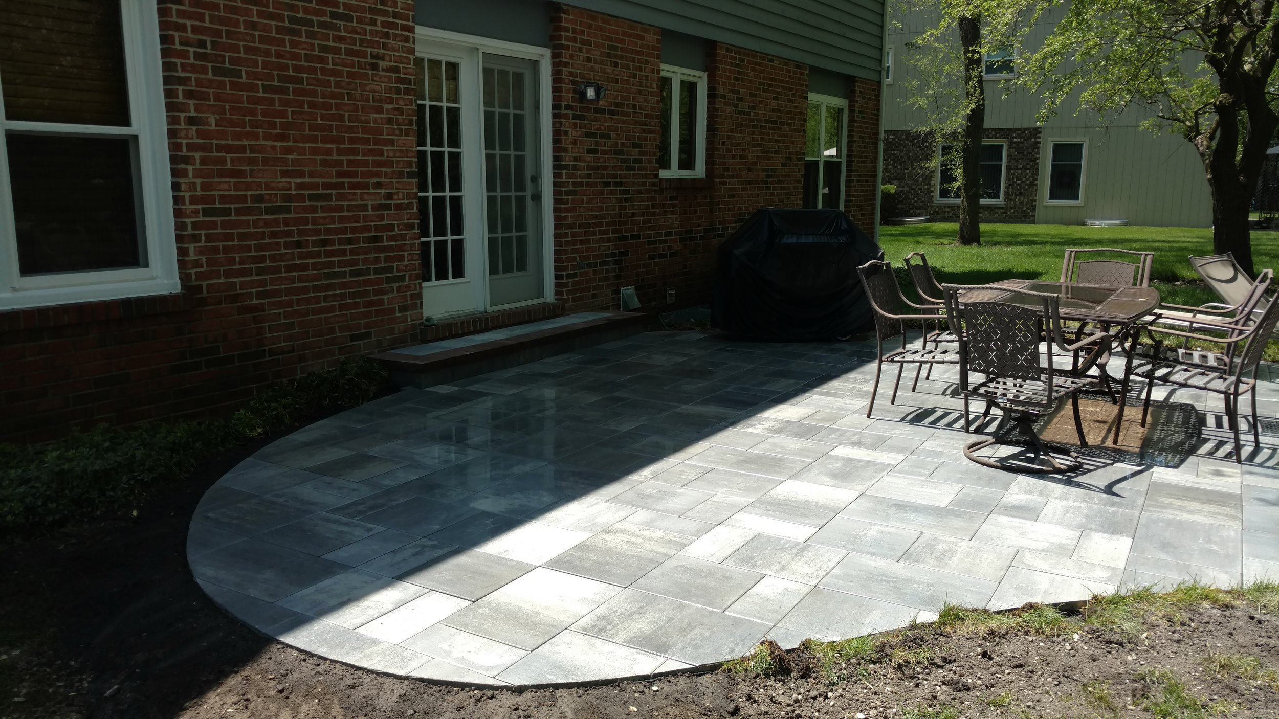 Deerfield, Il Patio, Steps And Pavers — National Brick Paver & Stone