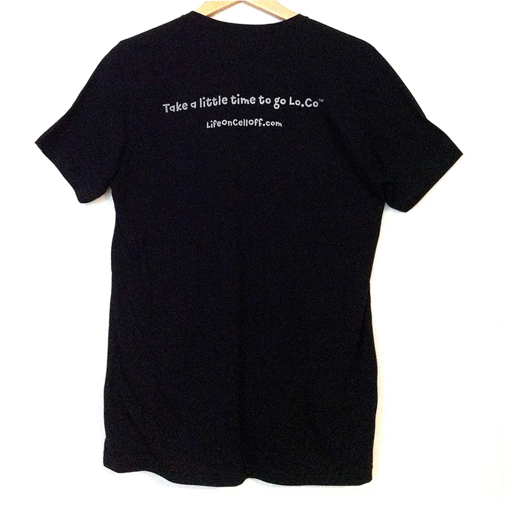 Lo.Co Signature Unisex Black T-shirt