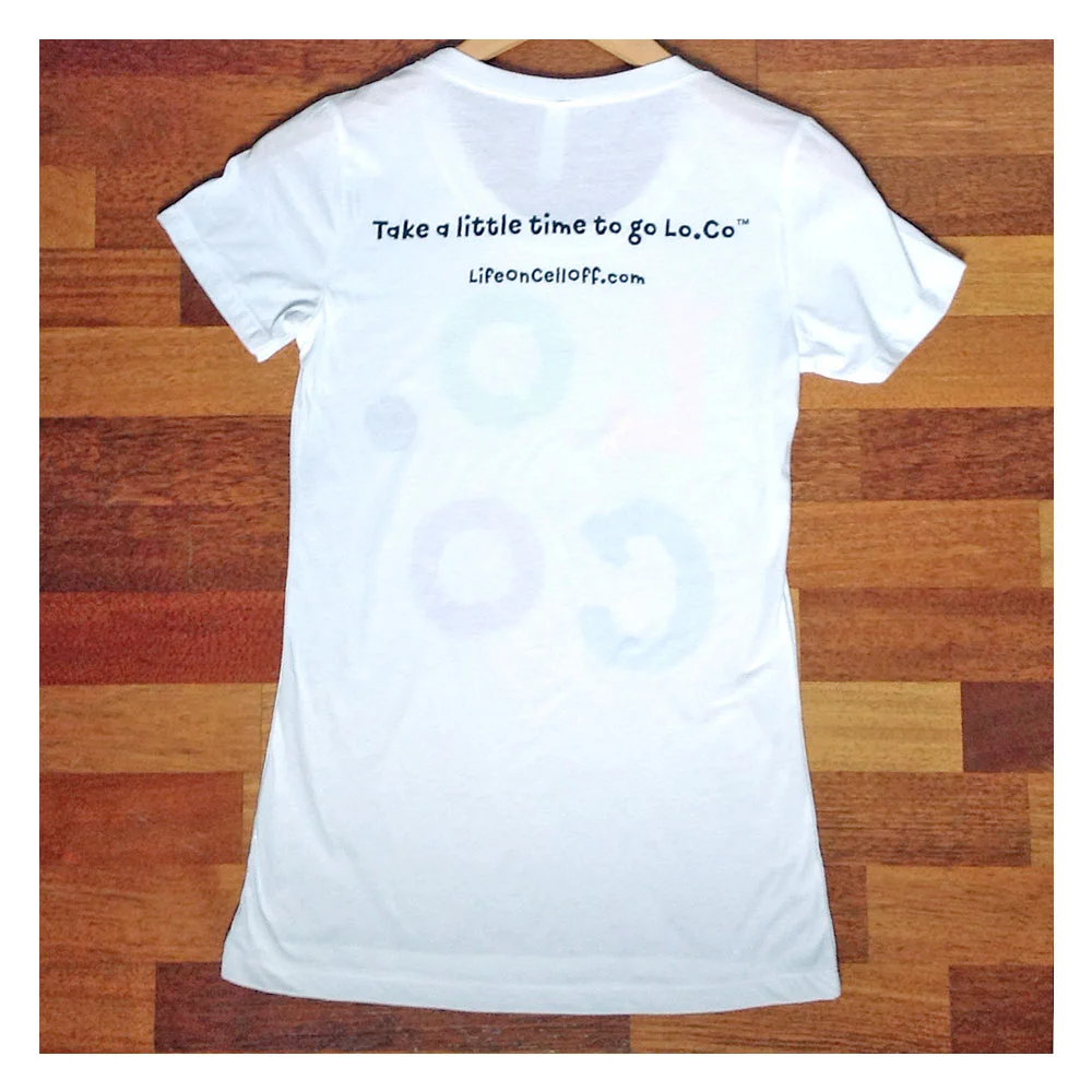 Lo.Co Initials Women's White T-shirt