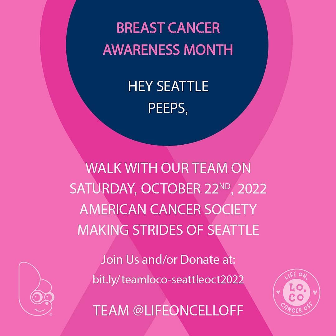 Happy October everyone! 🎃 It has been a while since we #posted. 🙃

We love&nbsp;#October, because it&rsquo;s officially&nbsp;#BreastCancerAwarenessMonth&nbsp;💞 💖 So we are calling on all of our&nbsp;#Seattle&nbsp;peeps to help bring #awareness an