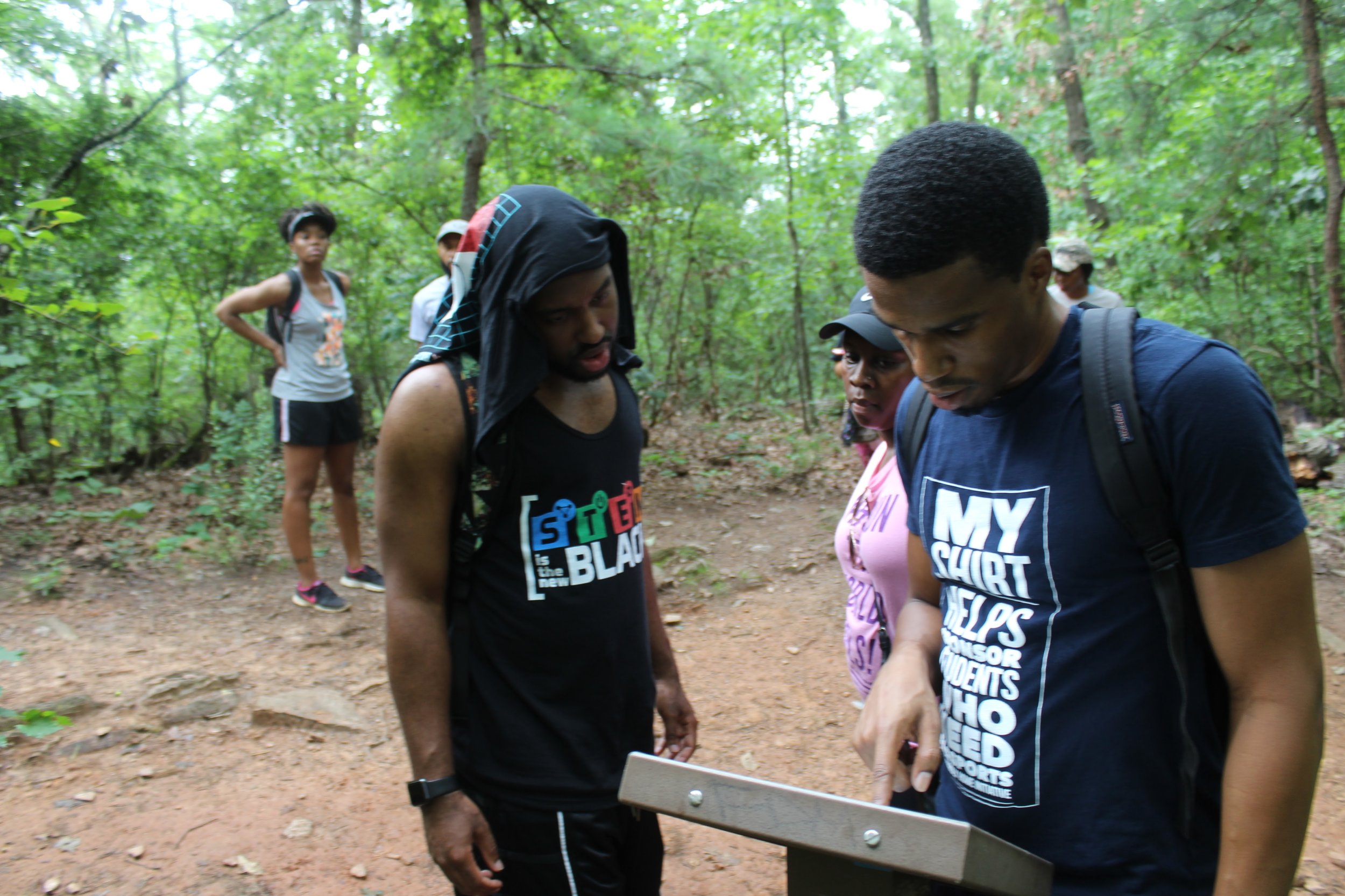Planning well for a beginner means sticking to trails that are easy to navigate. Plus one for trails that have maps to keep you grounded! @ East Palisades Trail, Chattahoochee River Nat'l Rec Area in Atlanta