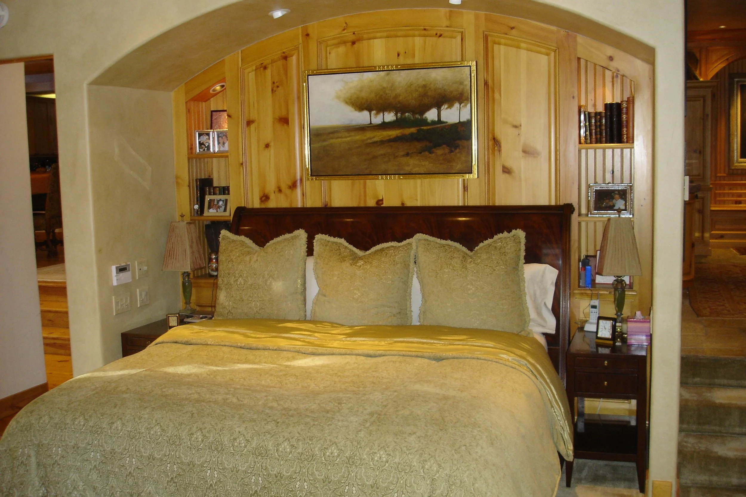 River House Master bedroom before