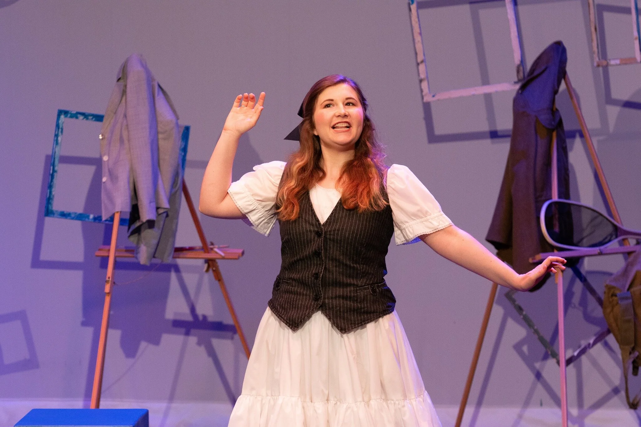 me as "Frances,” telling the story of the Cottingley Fairies