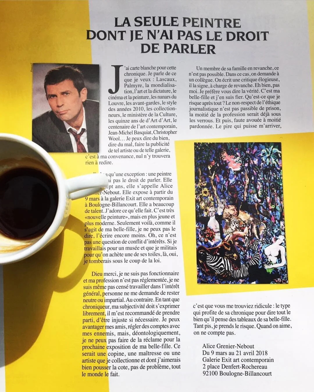 Arts Magazine Mars 2018