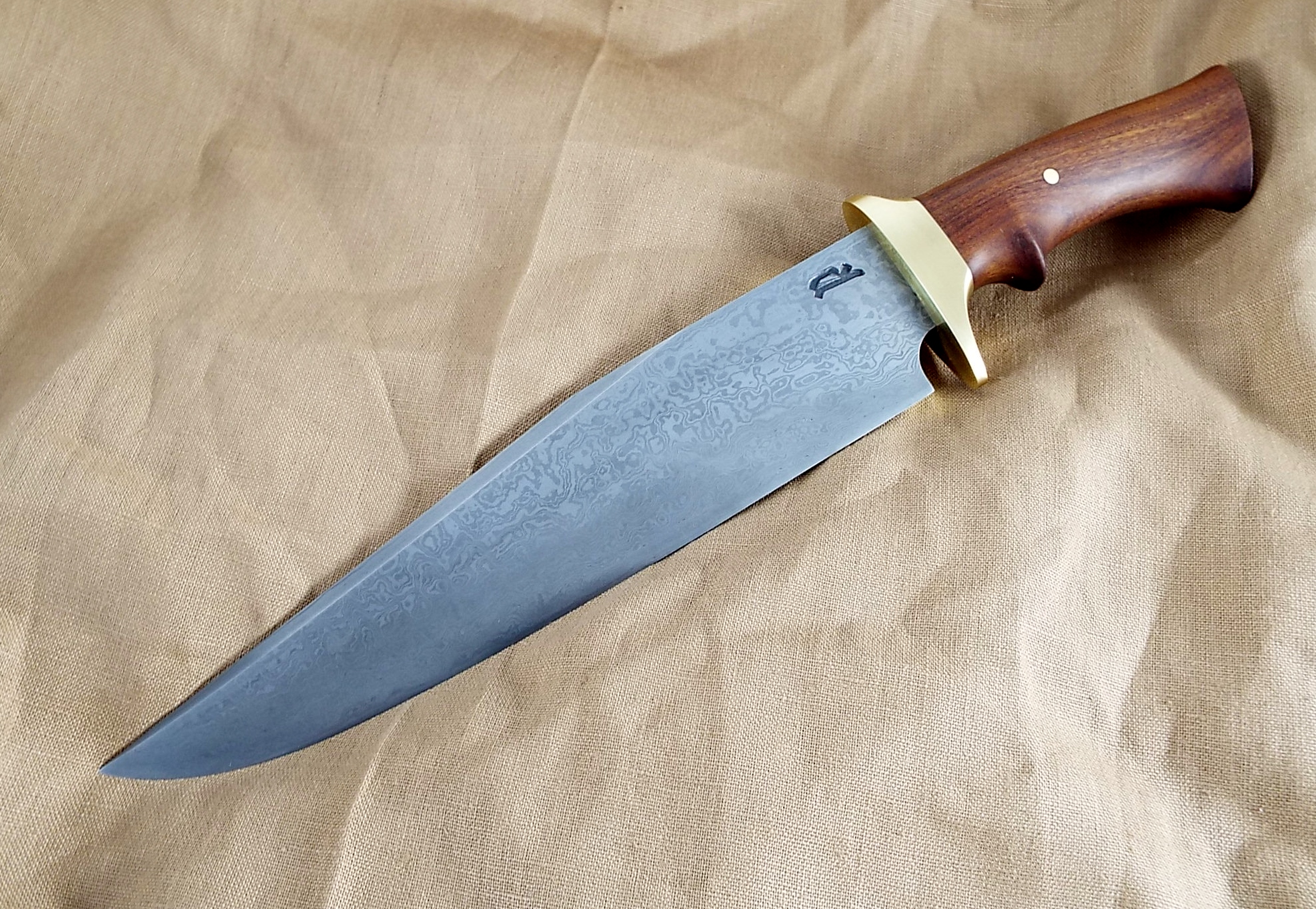 Large Damascus Bowie