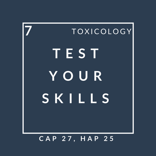 Toxicology Quiz 7