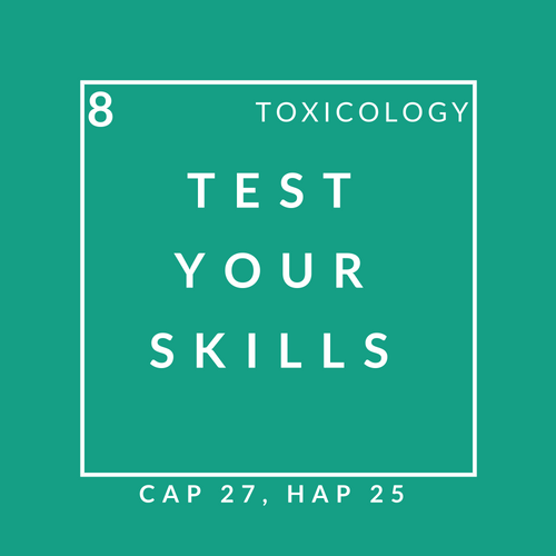 Toxicology Quiz 8