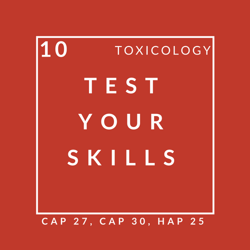 Toxicology Quiz 10