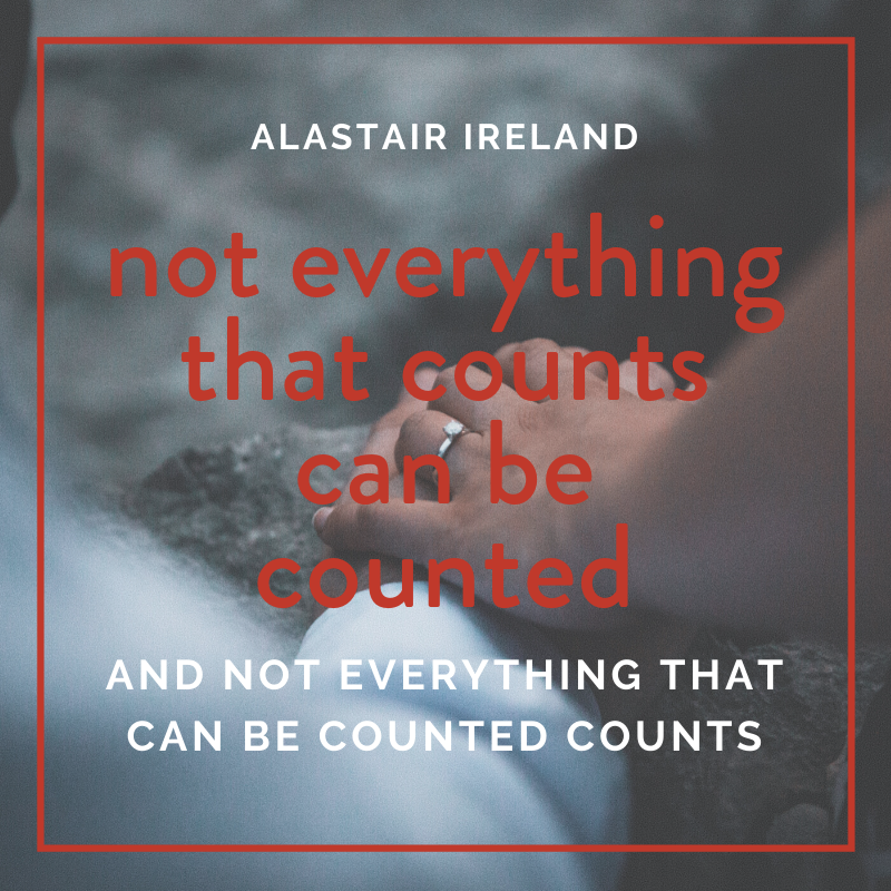 Not Everything that Counts Can Be Counted