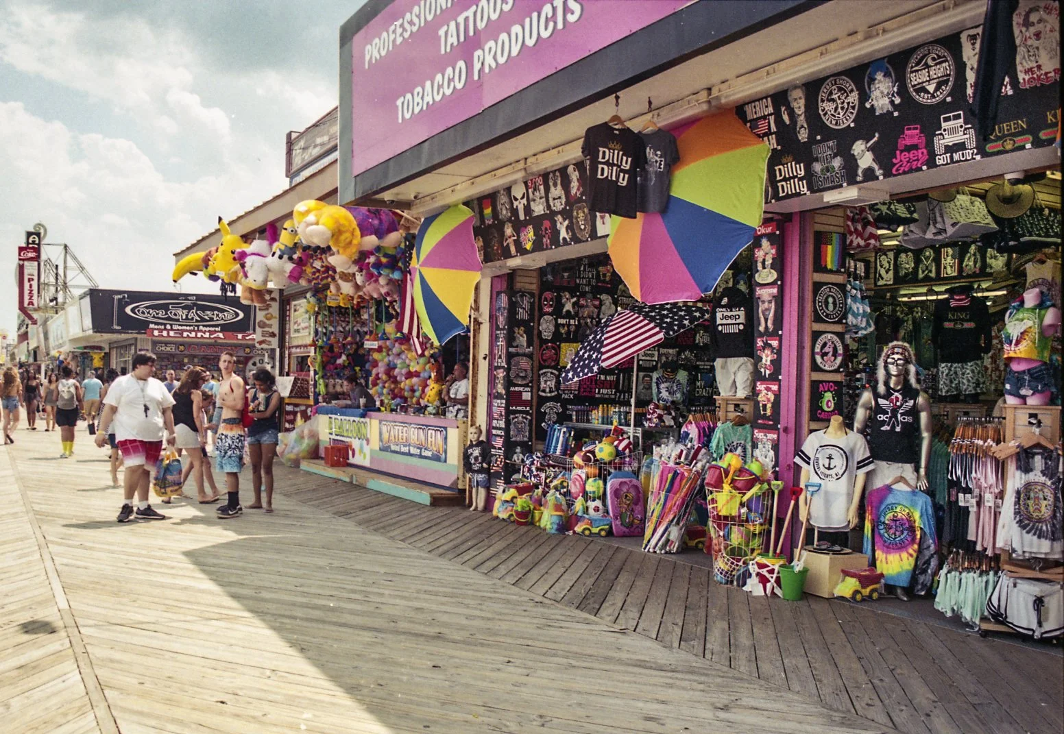 Games on Seaside Heights Boardwalk
