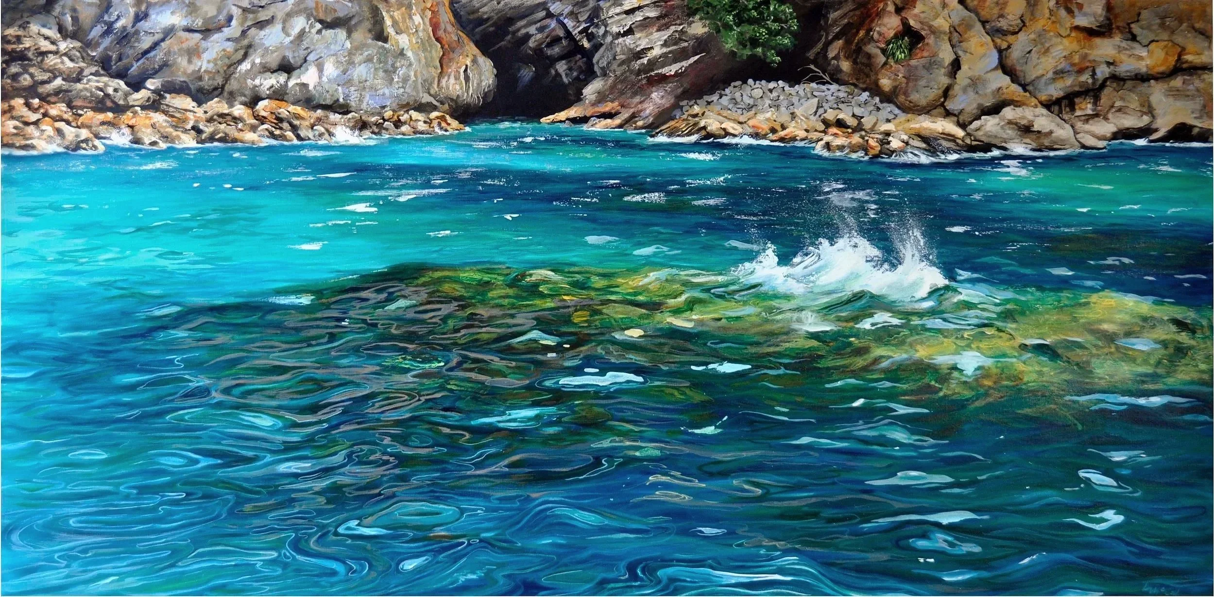 Mid Summer Ocean