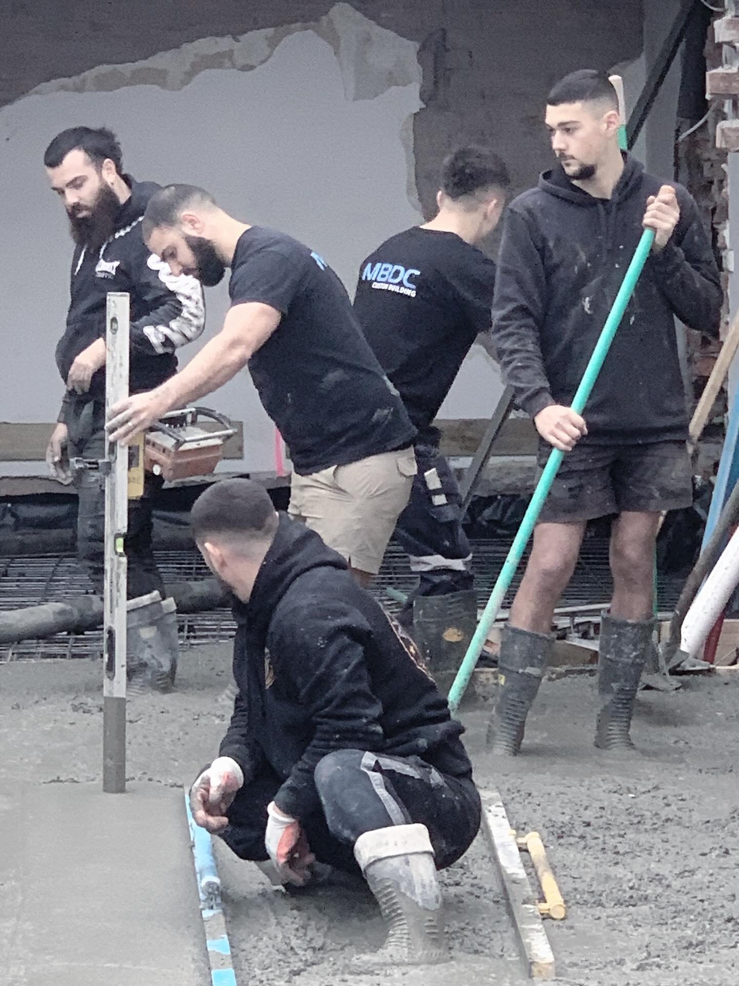 Concrete Legends! @allwayscrete @mbdc @astianos #buro #buroarchitects #concrete #carltonnorth #rathdownevillage #localarchitect  #legends #melbournearchitecture