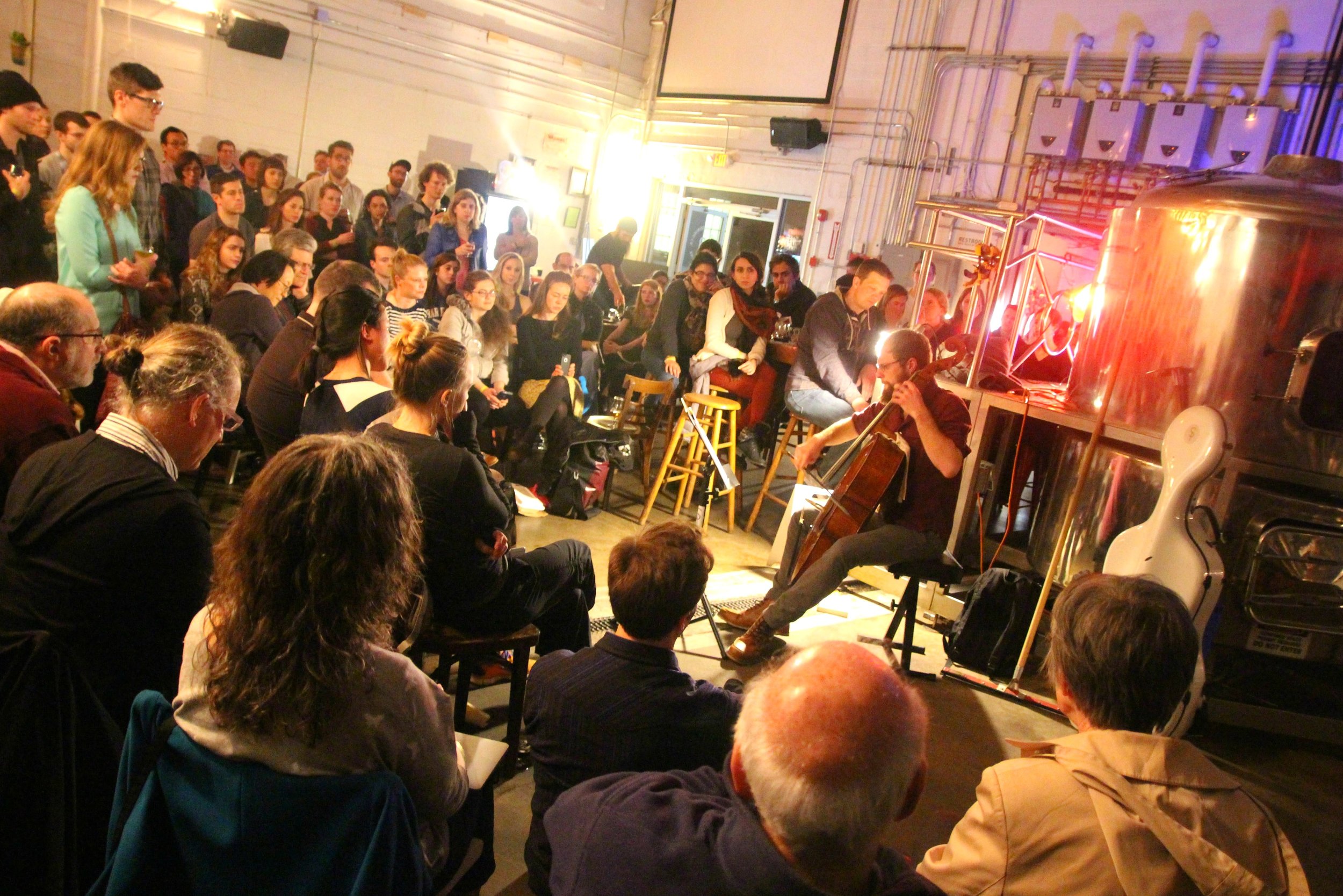 Bach & Beer at Aeronaut Brewing (Somerville, MA). photo: Ben Holmes