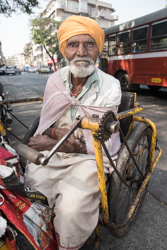 Man In Wheelchair, Mumbai