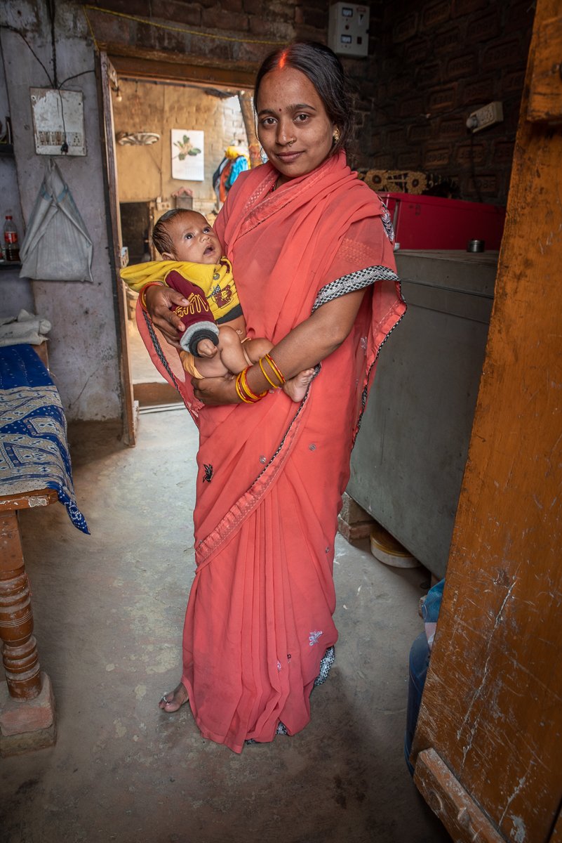   Village Mother &amp; Child, Uttar Pradesh   ©️ 2023 