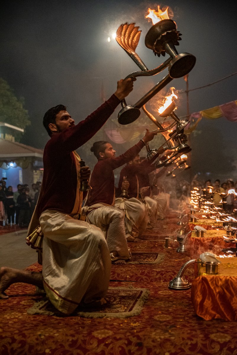  Arti Ceremony- Varanasi,    ©️ 2023  