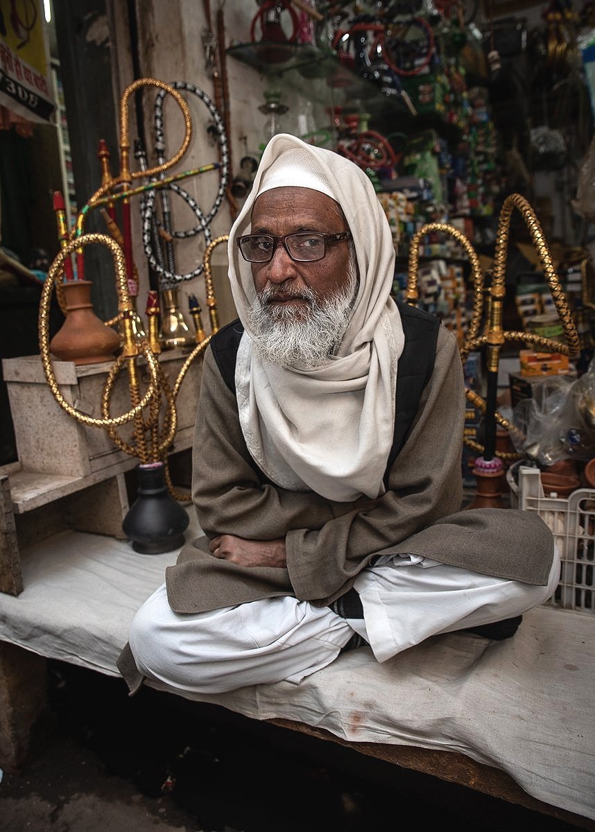   Hookah Vendor in Market,    ©️ 2023  