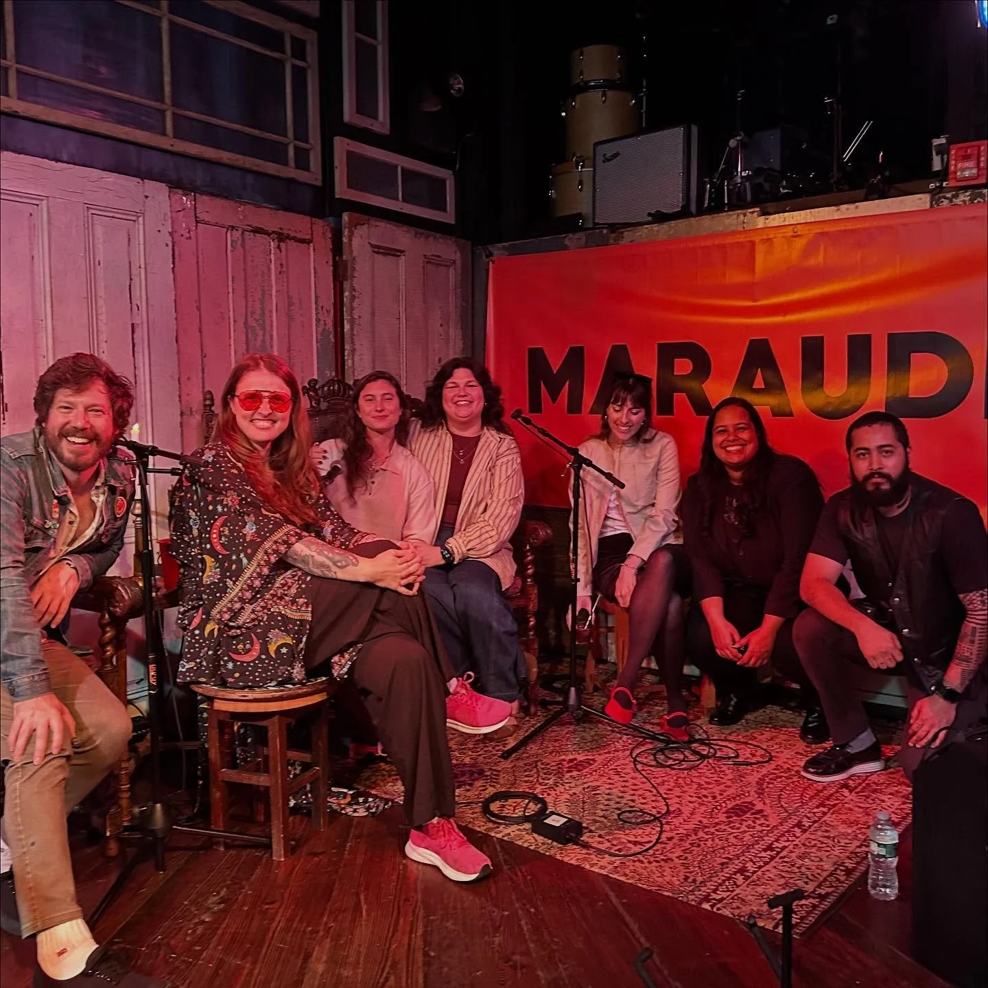 What a great Sunday @marauder event with @cille_songwriter, @johngallagherjunior, @yaels.copeland, @kailey10music, along with @goodqpod at @bakerfalls