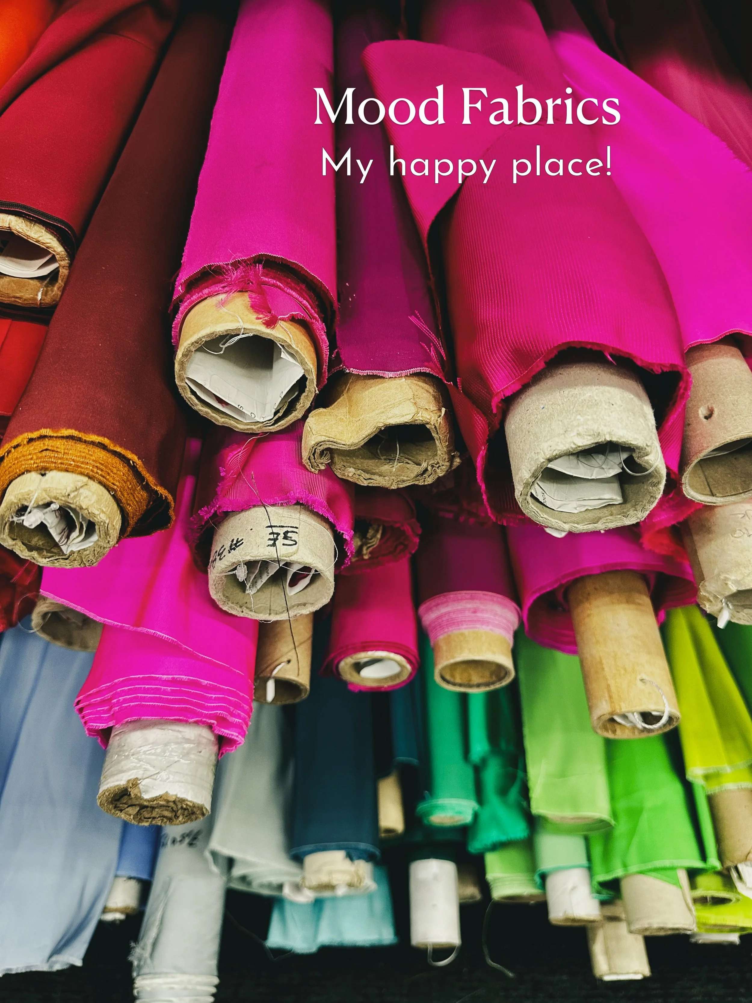 Thank you, Mood! Who&rsquo;s sewing and what are you working on?