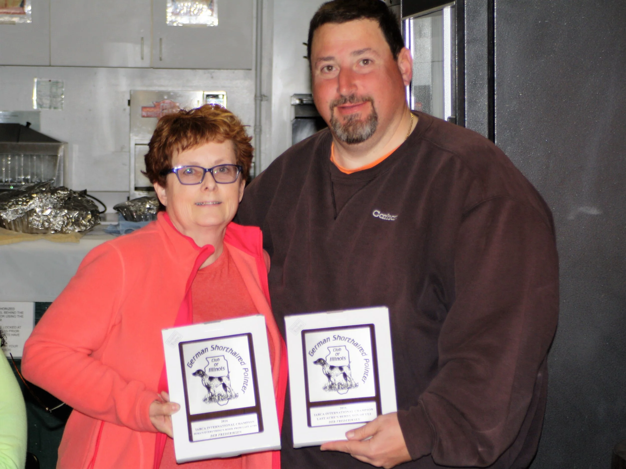   LAST ACRE’S BERDY SON OF ULI    (Owner: DEB FREDERIKSEN)  IABCA INTERNATIONAL CHAMPION   SUMA’S EVERYTHING’S ROSIE FROM LAST ACRE    (Owner: DEB FREDERIKSEN)  IABCA INTERNATIONAL CHAMPION 