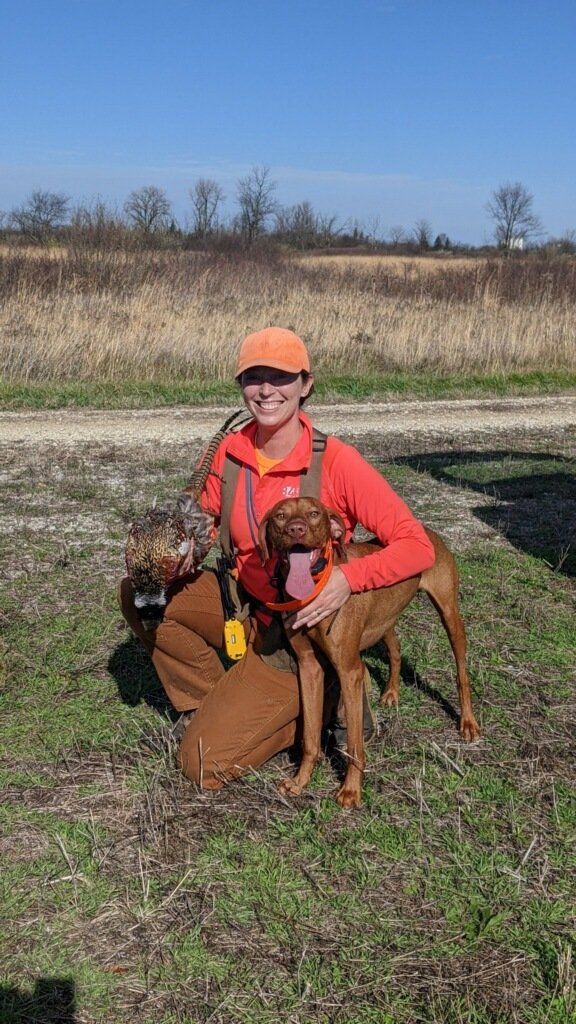 Ezra's first rooster at Des Plaines