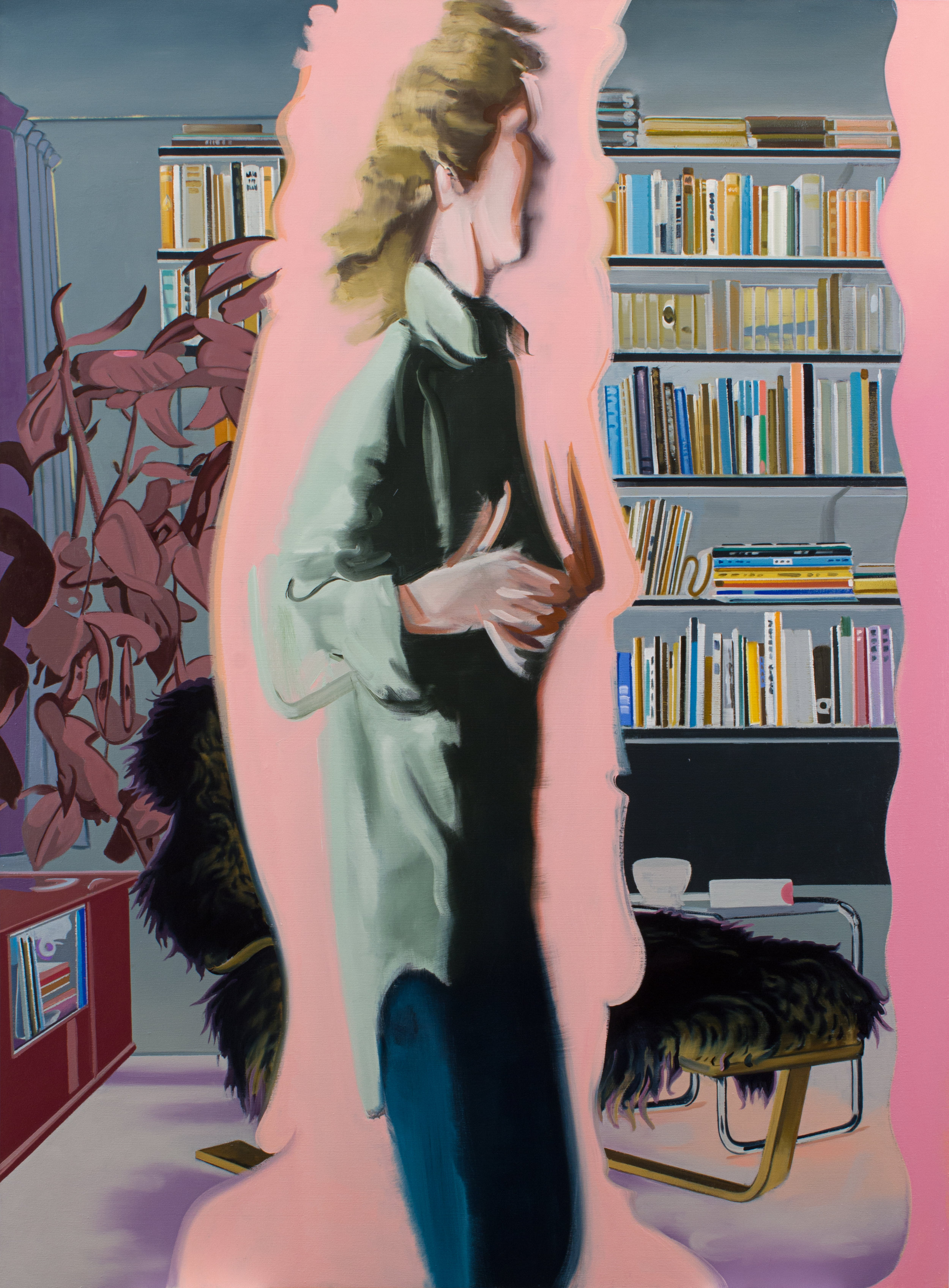 Shelley oil on canvas 65 x 48" 2016