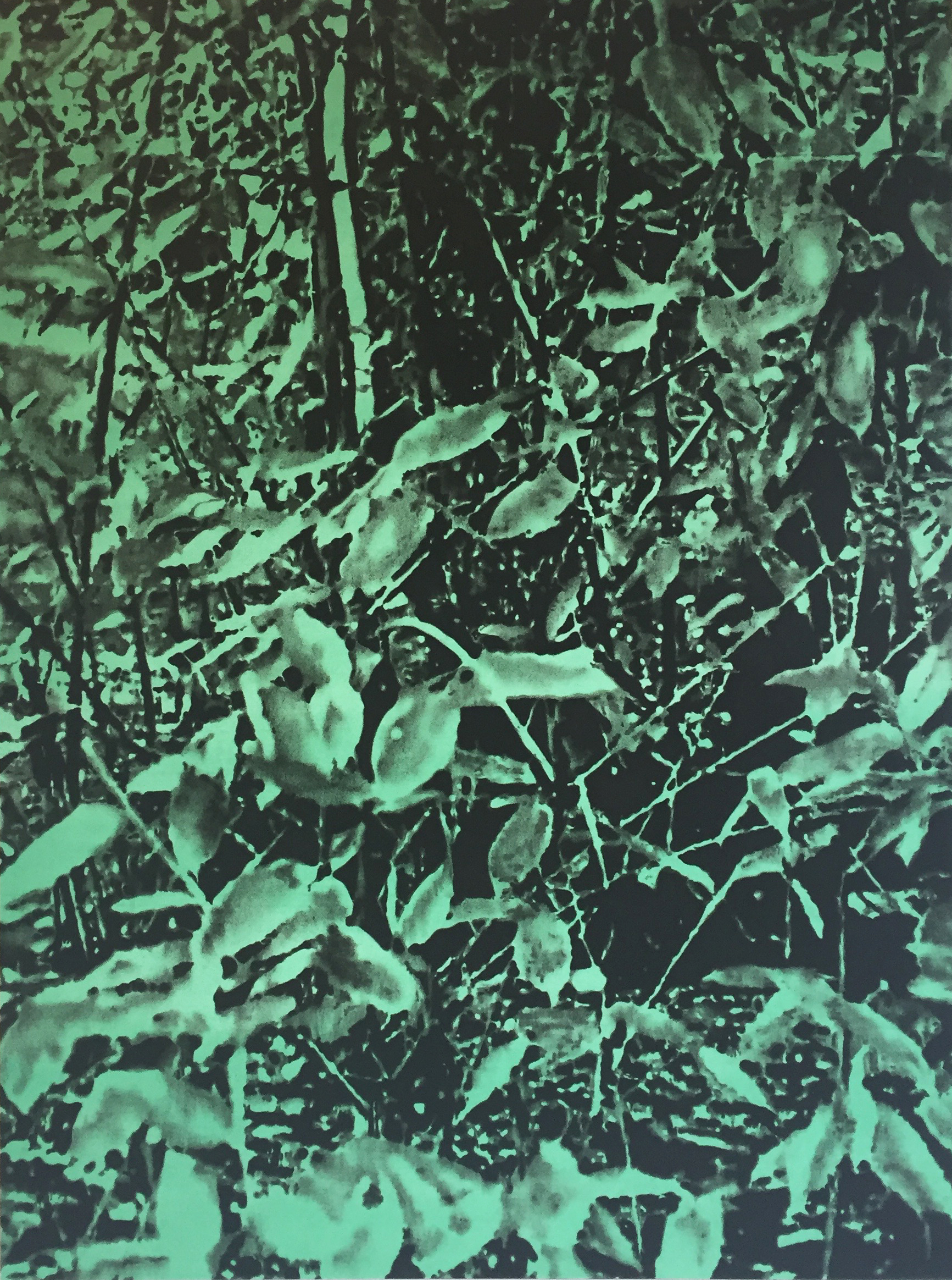 Blood Makes the Grass Grow carbon pencil, charcoal, acrylic on paper on panel 32x24" 2016