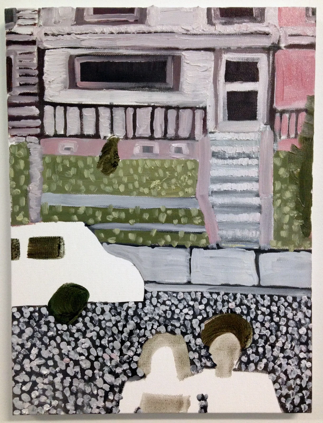 Gentrifiers moving into the neighborhood 30,5 x 40,5 cm 2016