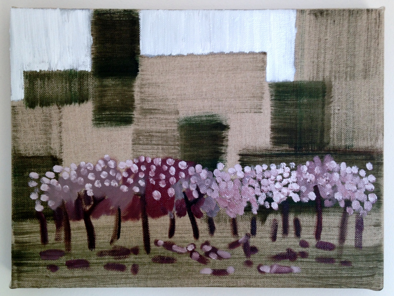 Park Life 30 x 40 cm oil on linen 2017