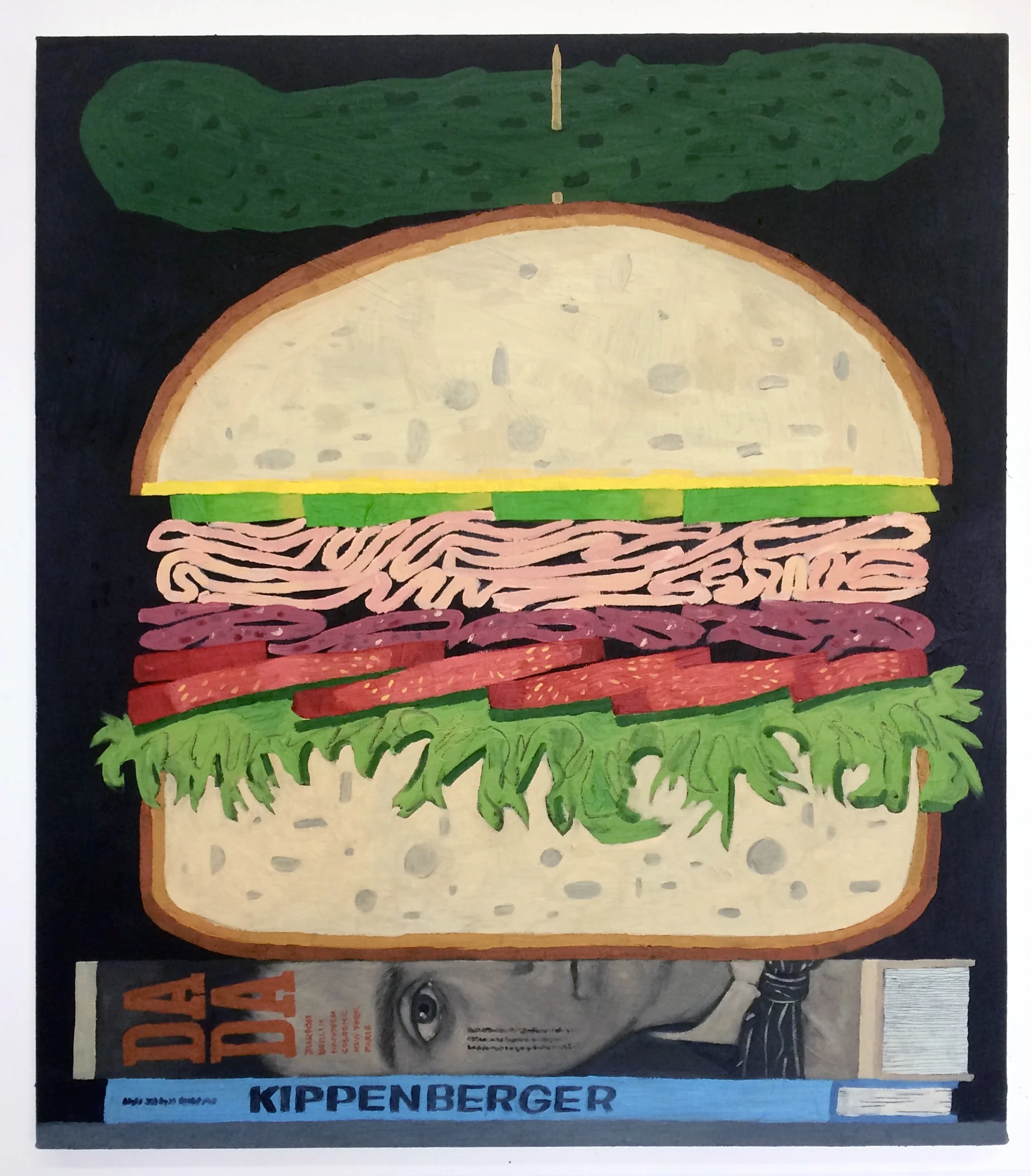 Turkey Club oil on canvas, 26 x 30 inches 2017