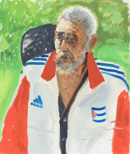 Castro oil on canvas 20 x 24 inches 2016