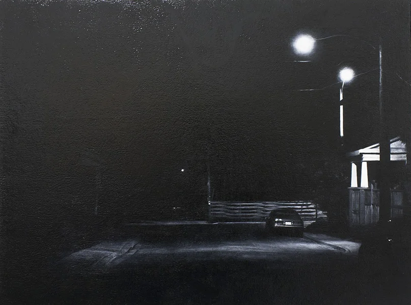 Pitfalls and Withdrawals Oil on canvas over wood panel 15 x 20 inches 2013
