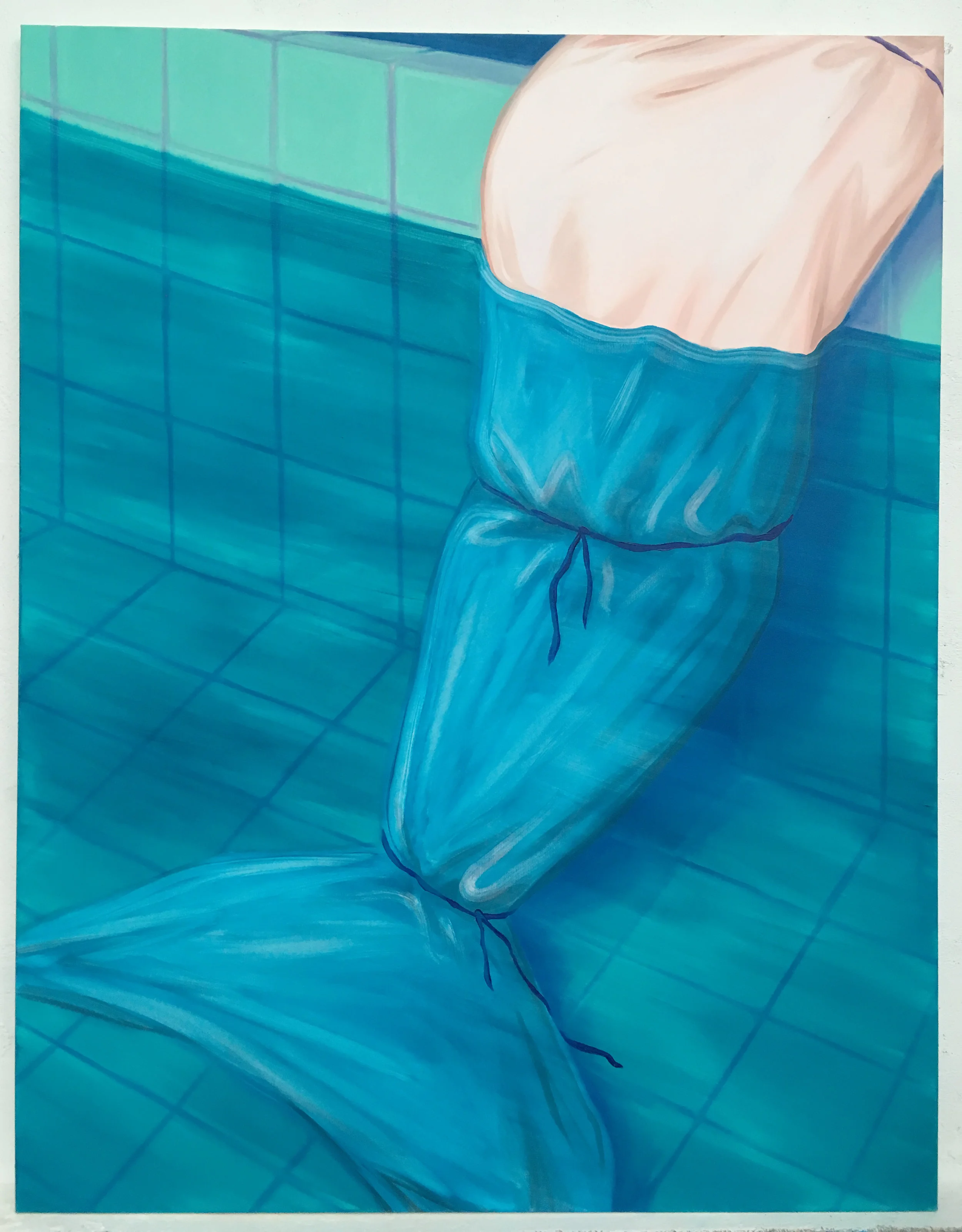 gros poisson Oil on canvas 145 x 115 cm 2017
