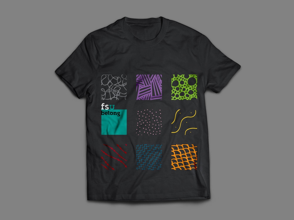 Front of t-shirt design