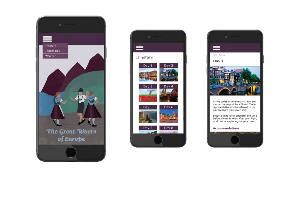 Mobile Application Screens
