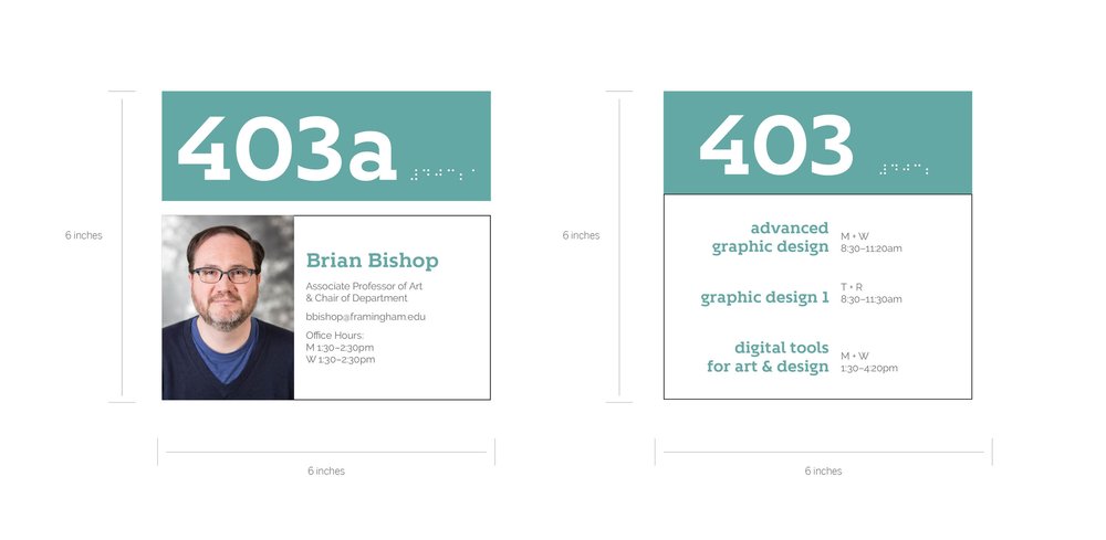 Office and Classroom Signs