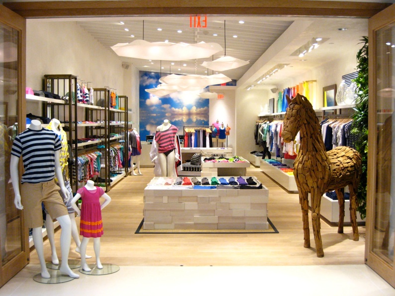Splendid - Miami Store Opening: Source, Design and Manage Display Elements & Fixtures. Visual Merchandising.