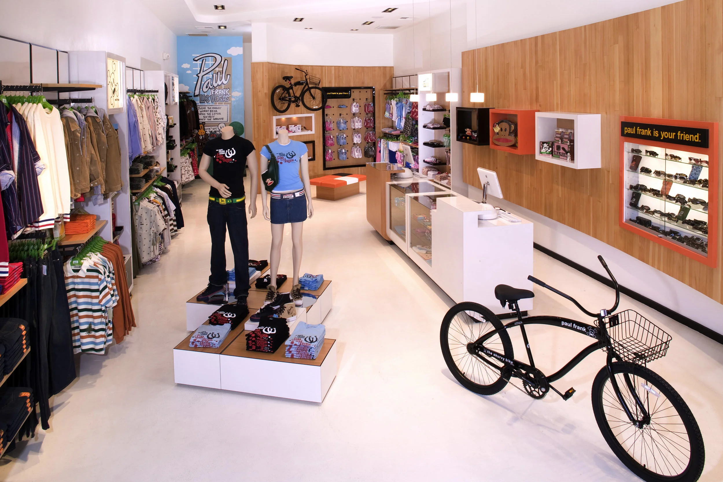 Paul Frank Store - Las Vegas, NV: Store Design w/ Studio Concepts