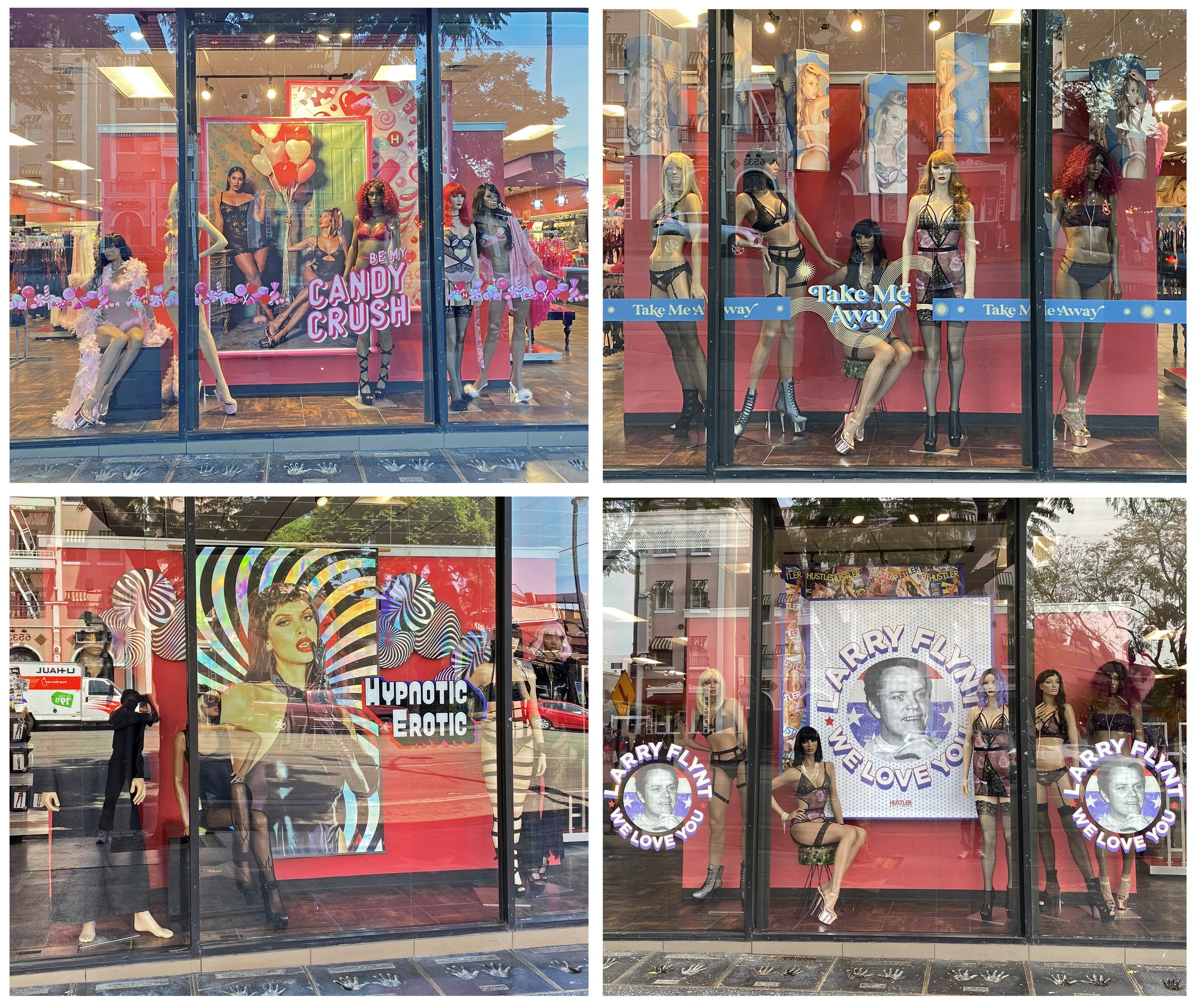 Hustler Hollywood - Hollywood, CA: Campaign Design & Installation