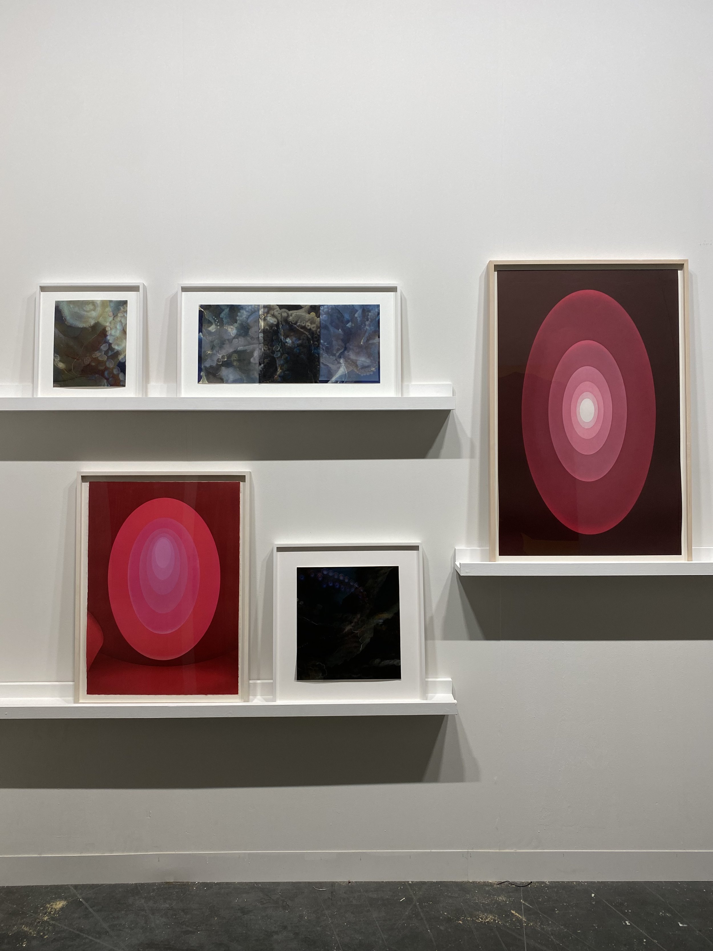 Shelving System for Pace Gallery at Art Basil 2021