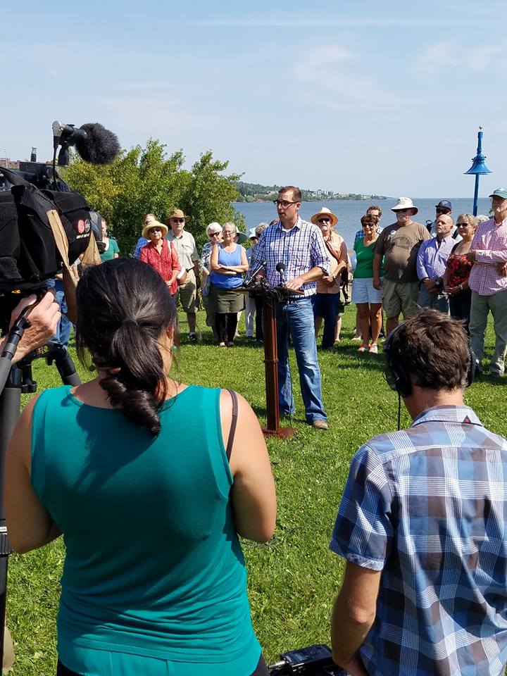 Duluth for Clean Water Citizens' Press Conference 