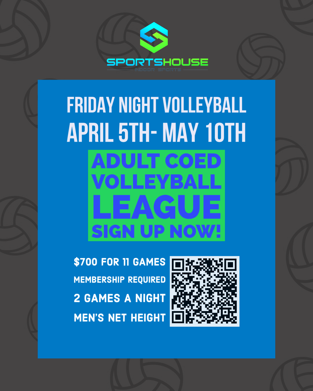 Volleyball — SportsHouse Indoor Sports