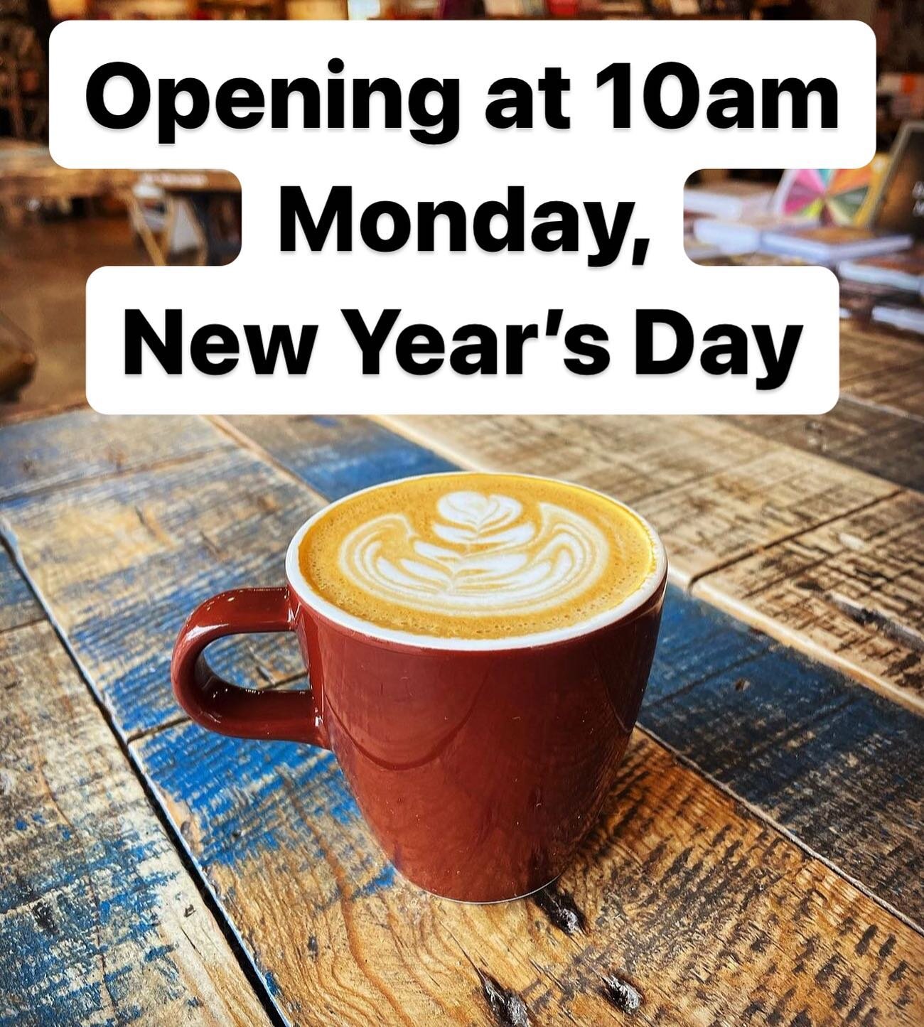 Heads up!

Regular hours today, 8-8.

Opening at 10am Monday, New Year&rsquo;s Day.

If you call the shop, we promise we&rsquo;ll give you the very same information!

Party hard (but safely) tonight.  We&rsquo;ll see you next year!

#holidayhours #ha