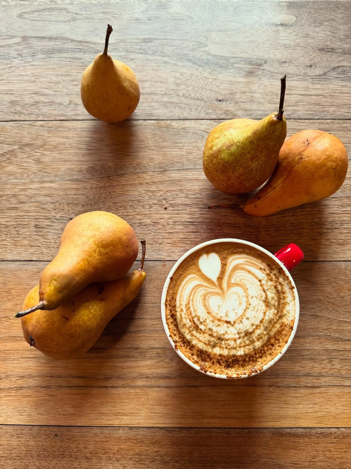 Pearadise Lost 🍐 

Espresso from our partners @counterculturecoffee, real pear, hazelnut, cardamom, and your milk of choice. 

Like a delicious slice of spiced pear cake for the feasting season.

Drink design and photo by @josh_rosenmeier.

#lattear