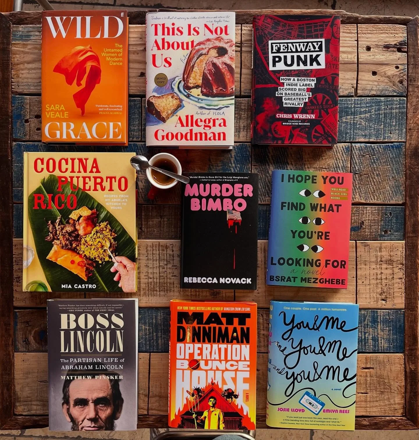 Some great new stuff this week, including a very well-timed cookbook featuring Puerto Rican cuisine by @chefmiacastro! 🇵🇷 

Tonight we welcome our newest monthly book club, @theusualsuspectsbc, at 6pm.  Check out their Instagram for their upcoming 