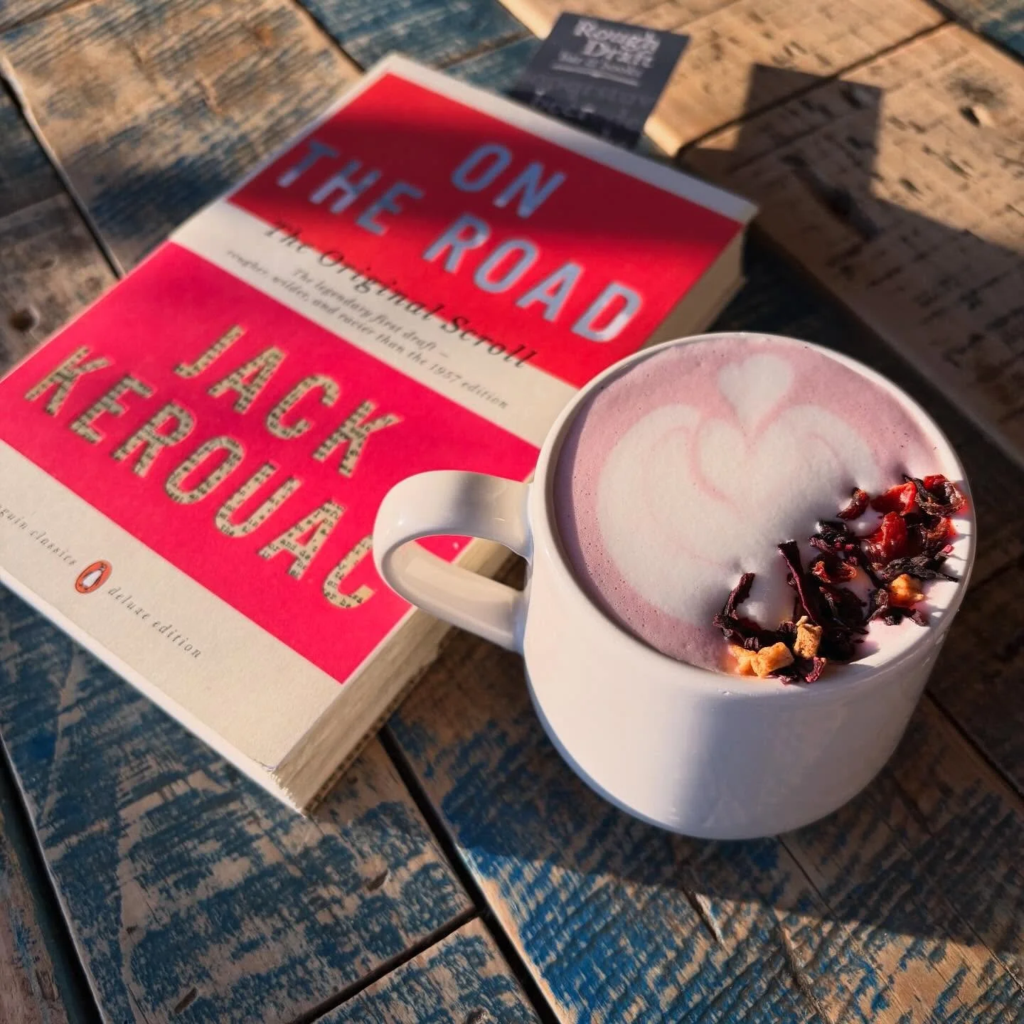 This month&rsquo;s featured #TeaLatte is perfect for Valentine&rsquo;s Day:

On the Rose 🌹 💕 

Hibiscus-berry herbal blend from @rishitea, rose, vanilla, sea salt, and your choice of milk.

A lightly sweet, fruity, floral delight.

Open til 8pm wit